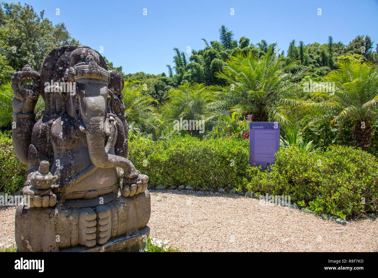 Crystal Castle und Shambhala heilige Gärten in der Nähe von Byron Bay, New South Wales, Australien Stockfoto