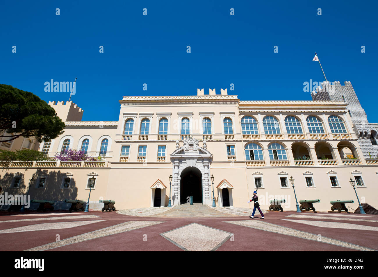 Fürstlichen Palast von Monaco, Monaco Stockfoto