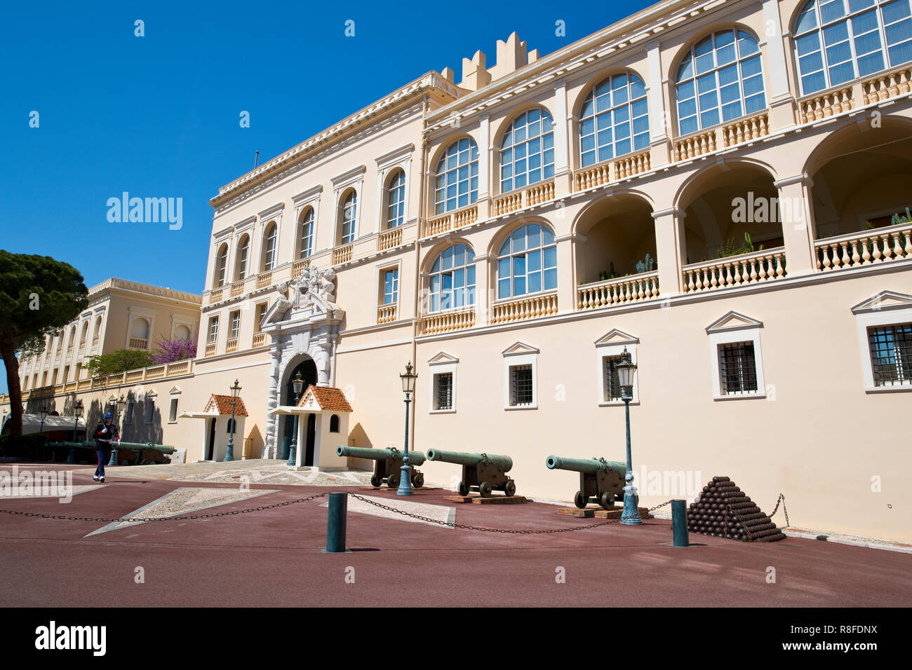 Fürstlichen Palast von Monaco, Monaco Stockfoto