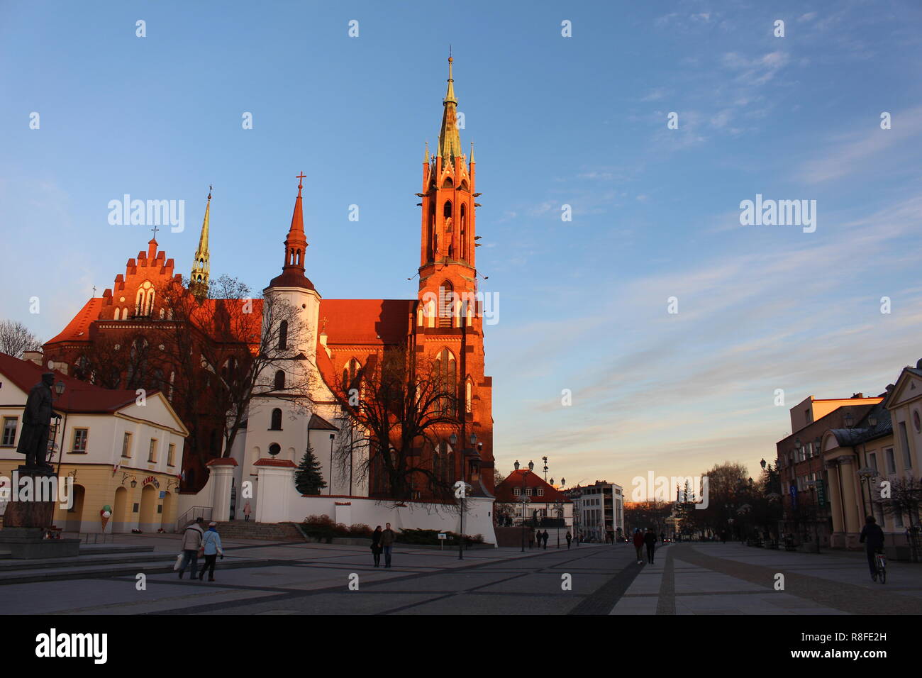 Dom Basilika der Himmelfahrt der Jungfrau Maria, Białystok Stockfoto