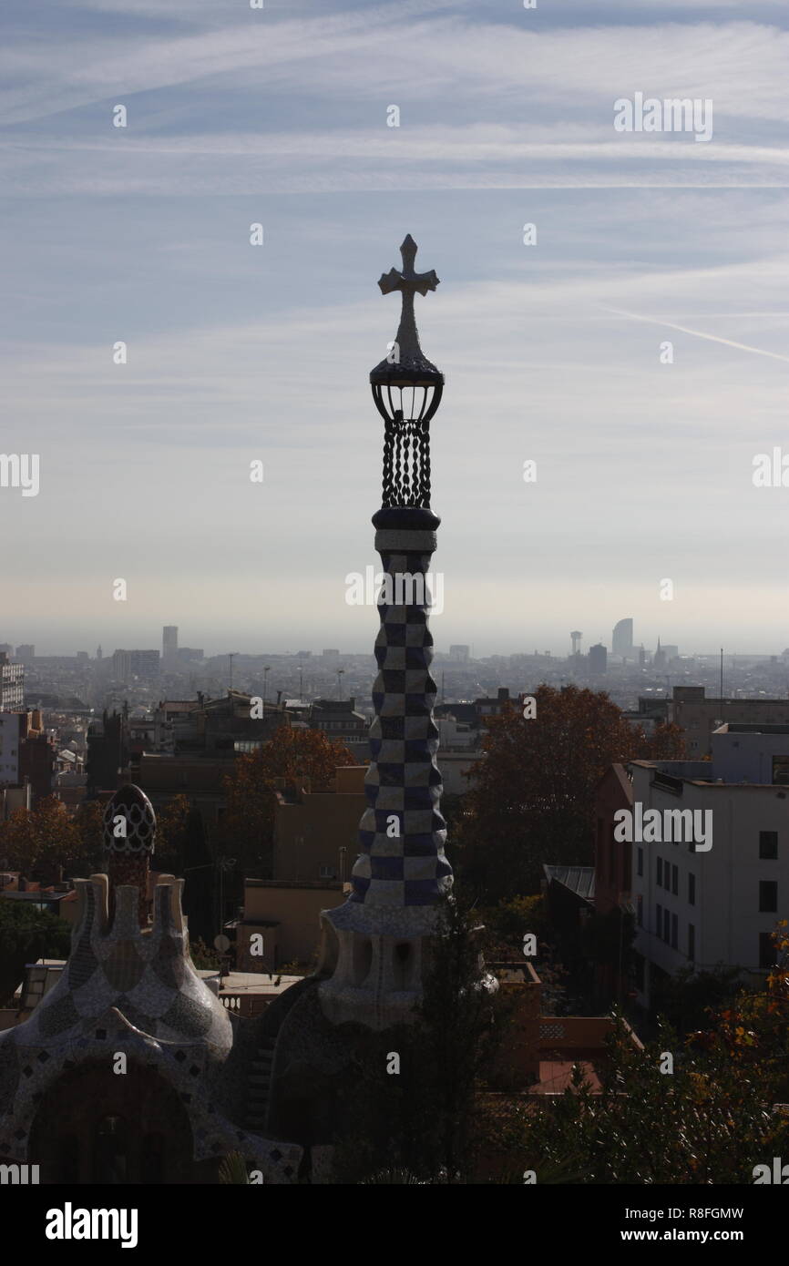 Antoni Gaudí. Stockfoto