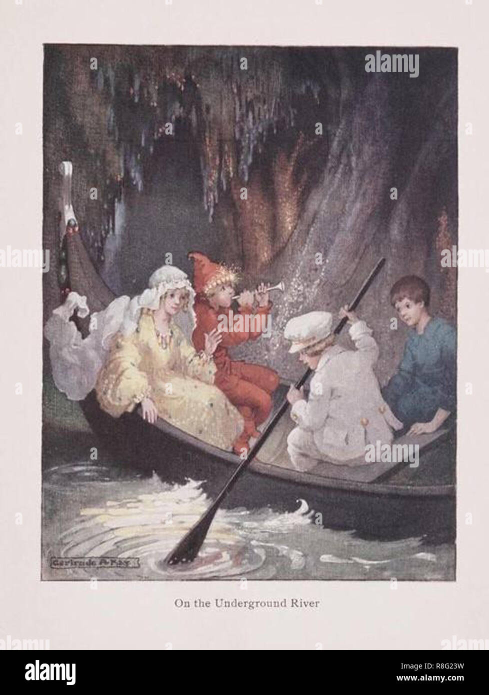 Weihnachtsbaum illustration Stockfoto