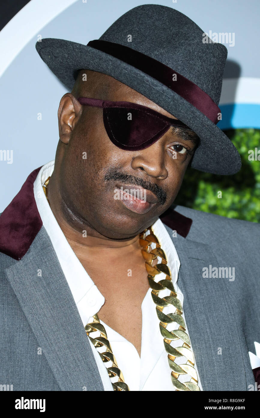 WEST HOLLYWOOD, Los Angeles, CA, USA - Dezember 07: Slick Rick an der 2017 GQ Männer des Jahres Party im Chateau Marmont am 7. Dezember statt, 2017 in West Hollywood, Los Angeles, Kalifornien, Vereinigte Staaten. (Foto von Xavier Collin/Image Press Agency) Stockfoto