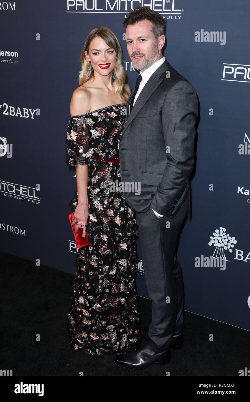 CULVER CITY, Los Angeles, CA, USA - 11. NOVEMBER: Jaime King, Kyle Newman kommt an der 2017 Baby 2 Baby Gala bei 3 Labors am 11. November stattfand, 2017 in Culver City, Los Angeles, California, United States. (Foto von Xavier Collin/Image Press Agency) Stockfoto