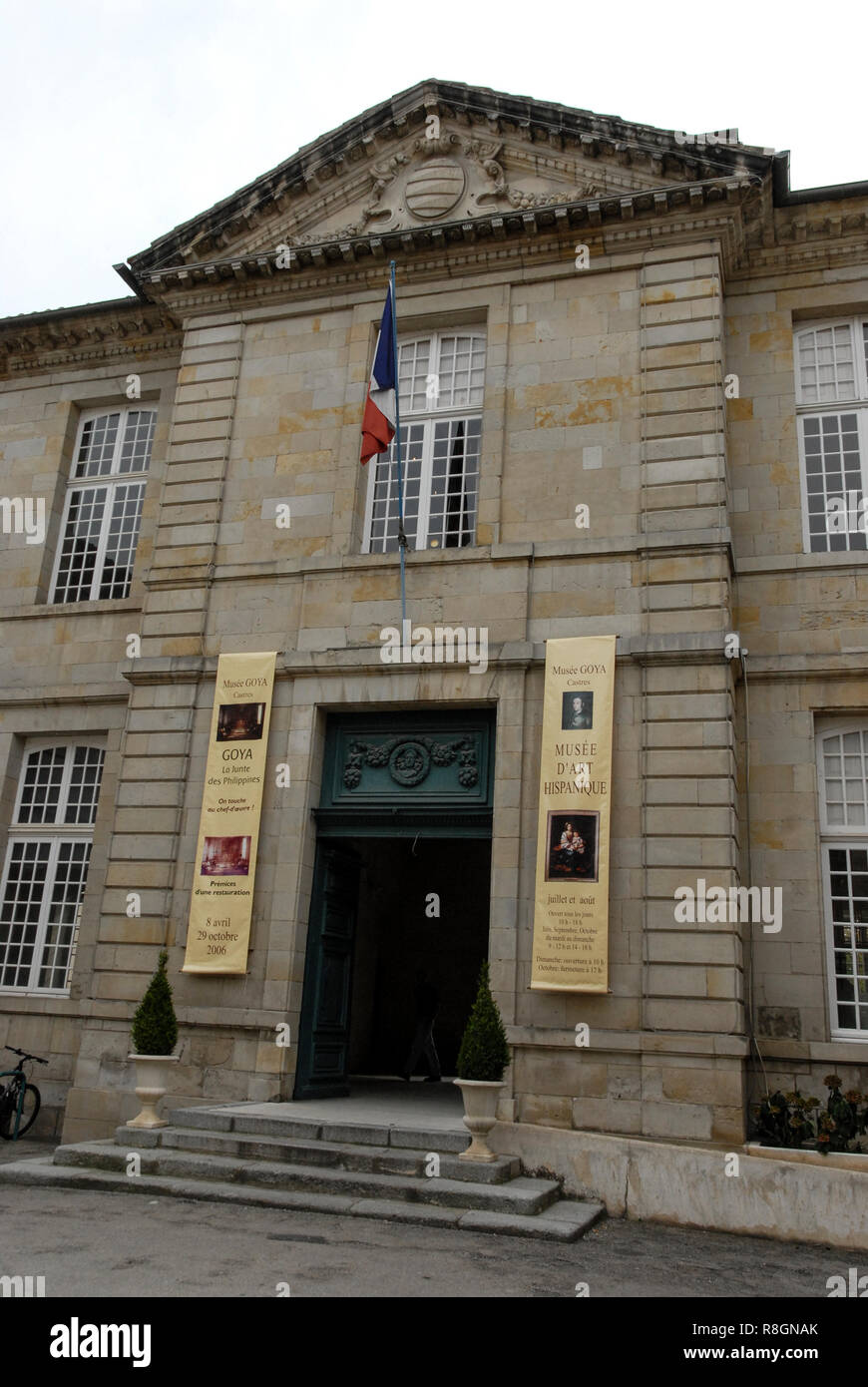 Musee Goya Goya (Museum) in Castres, in der Gemeinde, und arrondissement Kapital in den Tarn Abteilung und Occitanie Region in Südfrankreich. Die m Stockfoto