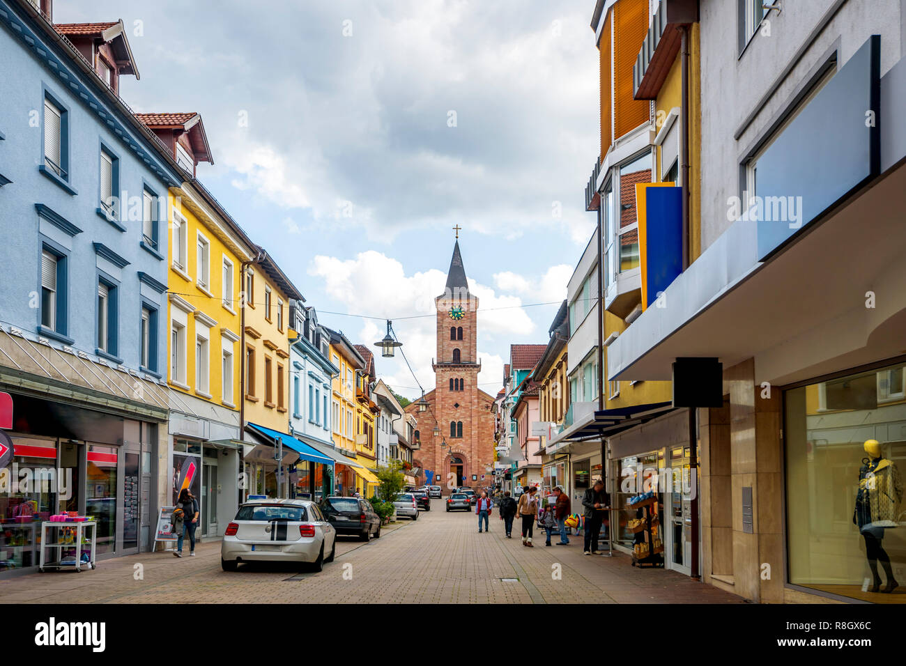 Eberbach, Neckar, Deutschland Stockfoto