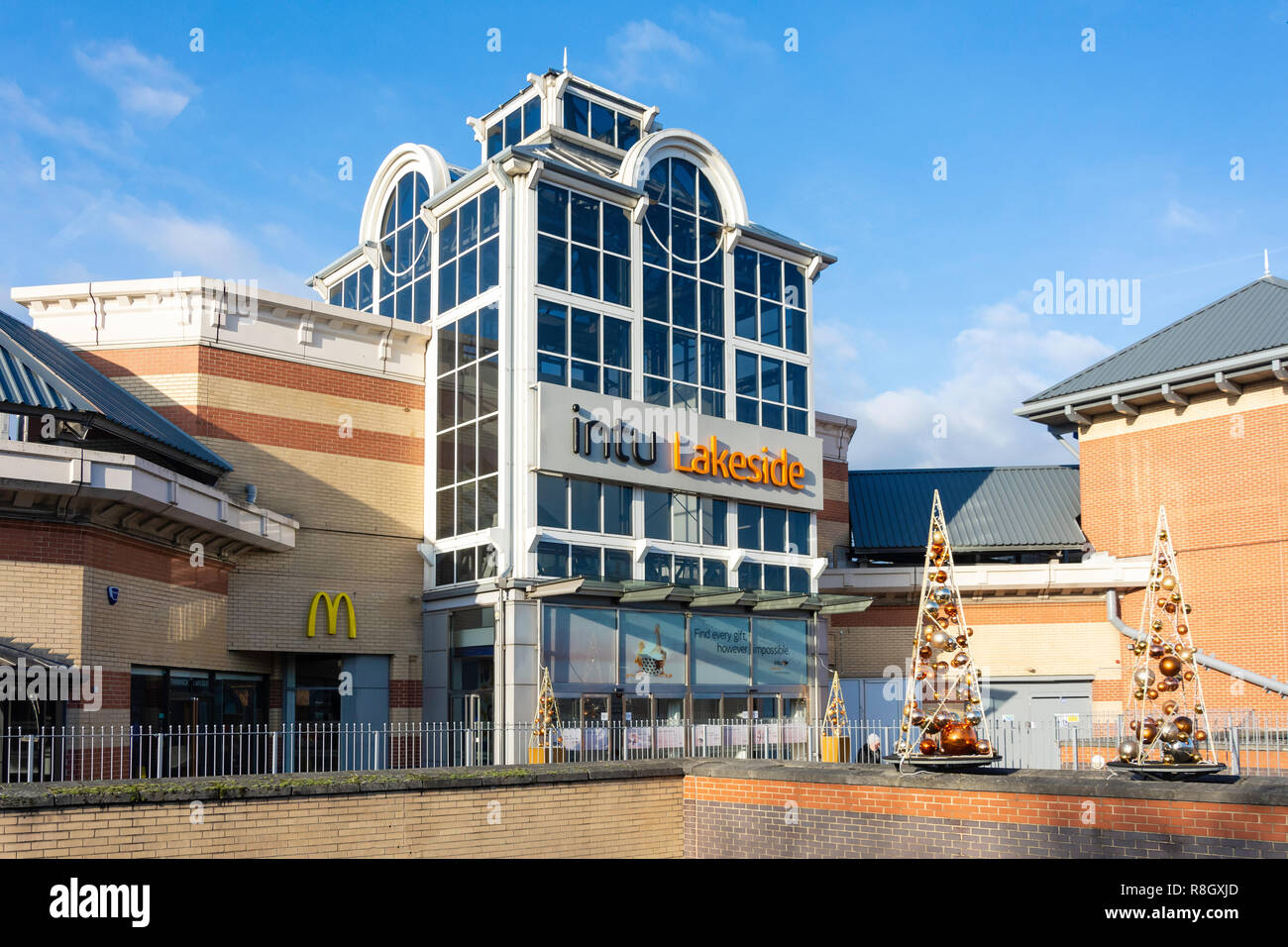 Eingang zum intu lakeside einkaufszentrum west thurrock way indo Fotos