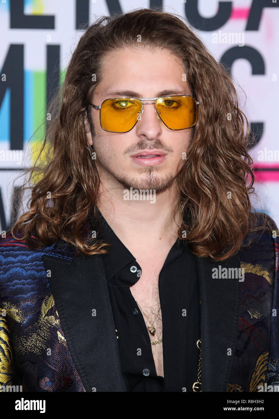 LOS ANGELES, Ca, USA - 19. NOVEMBER: Andrew Watt an der American Music Awards 2017, die in den Microsoft Theatre L.A. statt Live am 19. November 2017 in Los Angeles, Kalifornien, USA. (Foto von Xavier Collin/Image Press Agency) Stockfoto