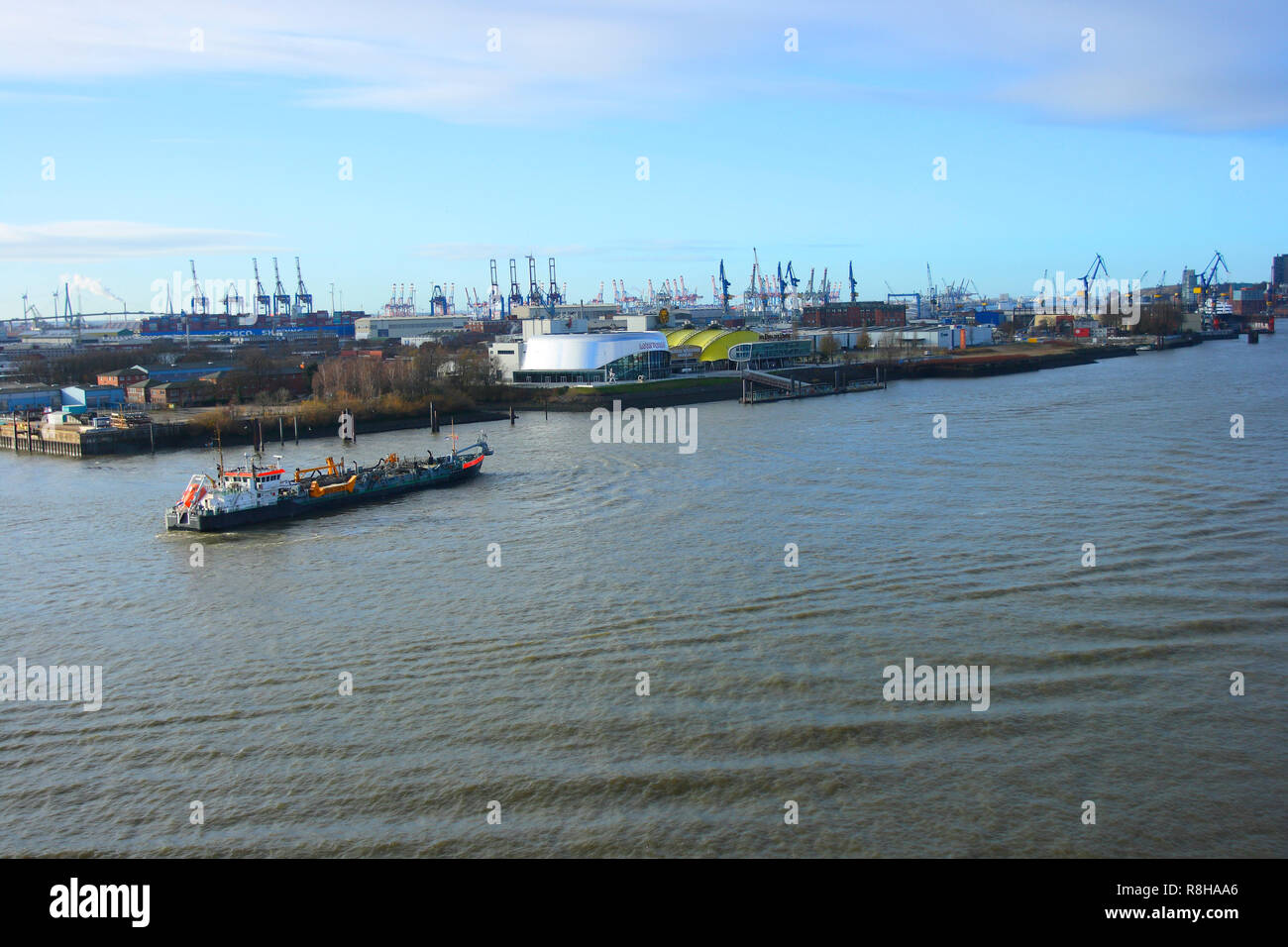 Hamburger Hafen. Deutschland Stockfoto