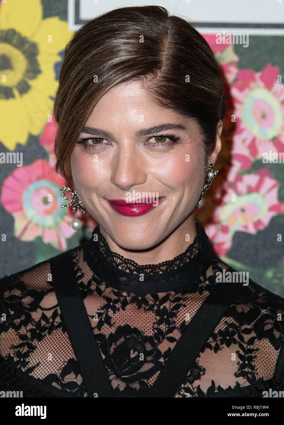 LOS ANGELES, Ca, USA - 18. Oktober: Selma Blair im H&M x ERDEM Runway Show & Party im ebell Club in Los Angeles am 18. Oktober in Los Angeles, Kalifornien 2017, United States statt. (Foto von Xavier Collin/Image Press Agency) Stockfoto