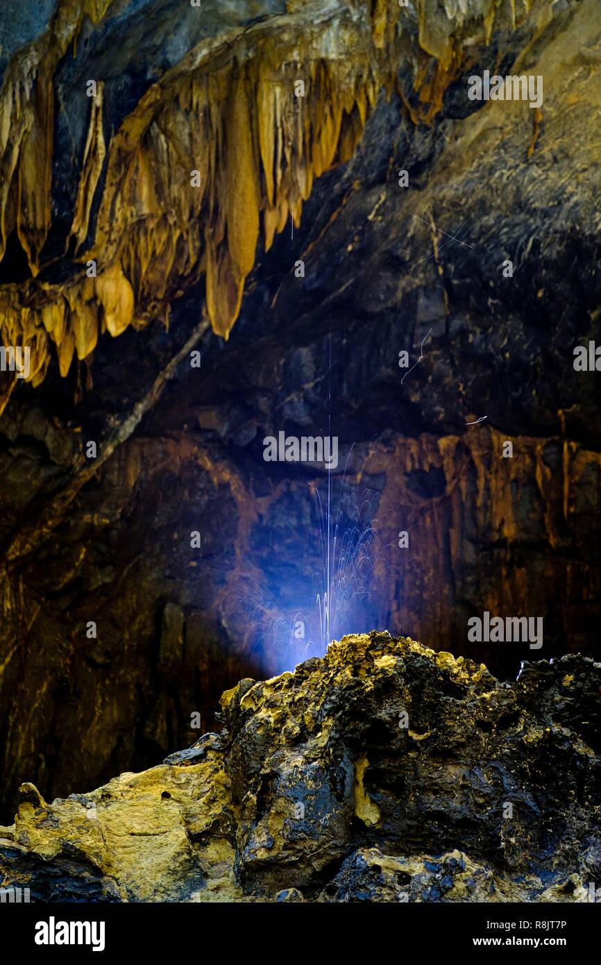 Vietnam, Quang Binh Provinz, Nationalpark Phong Nha-Ke Bang UNESCO Weltkulturerbe, Phong Nha Höhle Stockfoto