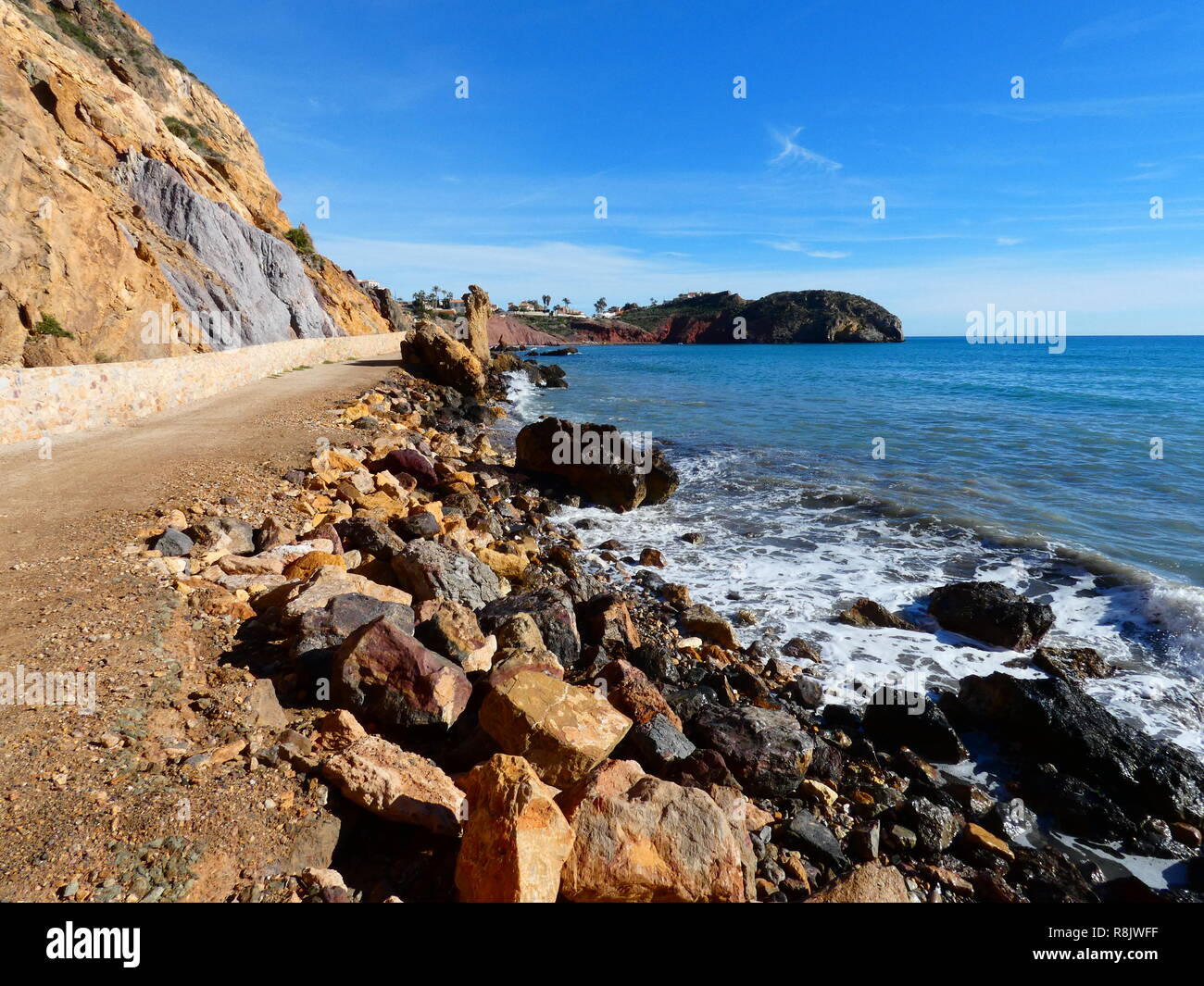 Costa de Mazarrón Murcia, Spanien Stockfoto