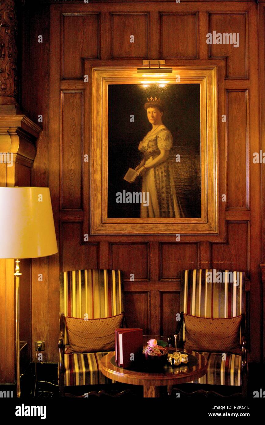 Deutschland, Hamburg, Fairmont Hotel Einrichtung Stockfoto