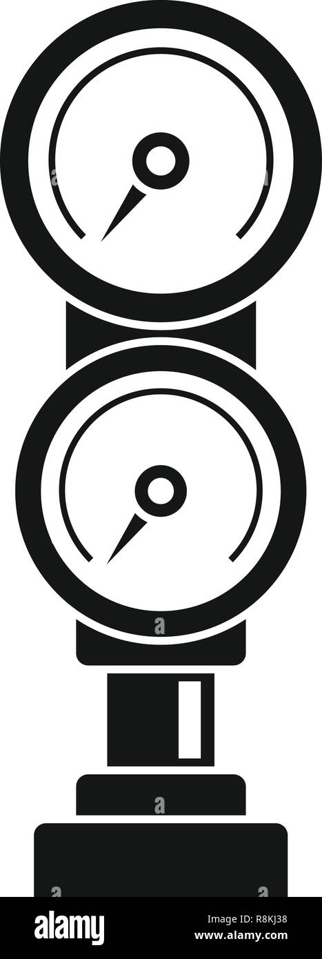 Tauchen Manometer Symbol. Einfache Abbildung: Tauchen Manometer vektor Symbol für Web Design auf weißem Hintergrund Stock Vektor
