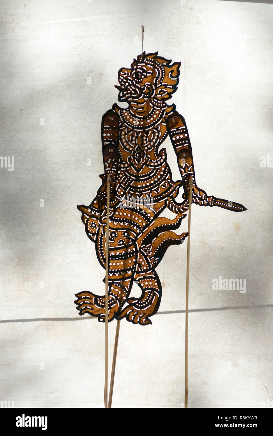 Kambodscha, Provinz Siem Reap, Angkor Tempel Komplex, als Weltkulturerbe von der UNESCO, Theater der Schatten aufgeführt Stockfoto