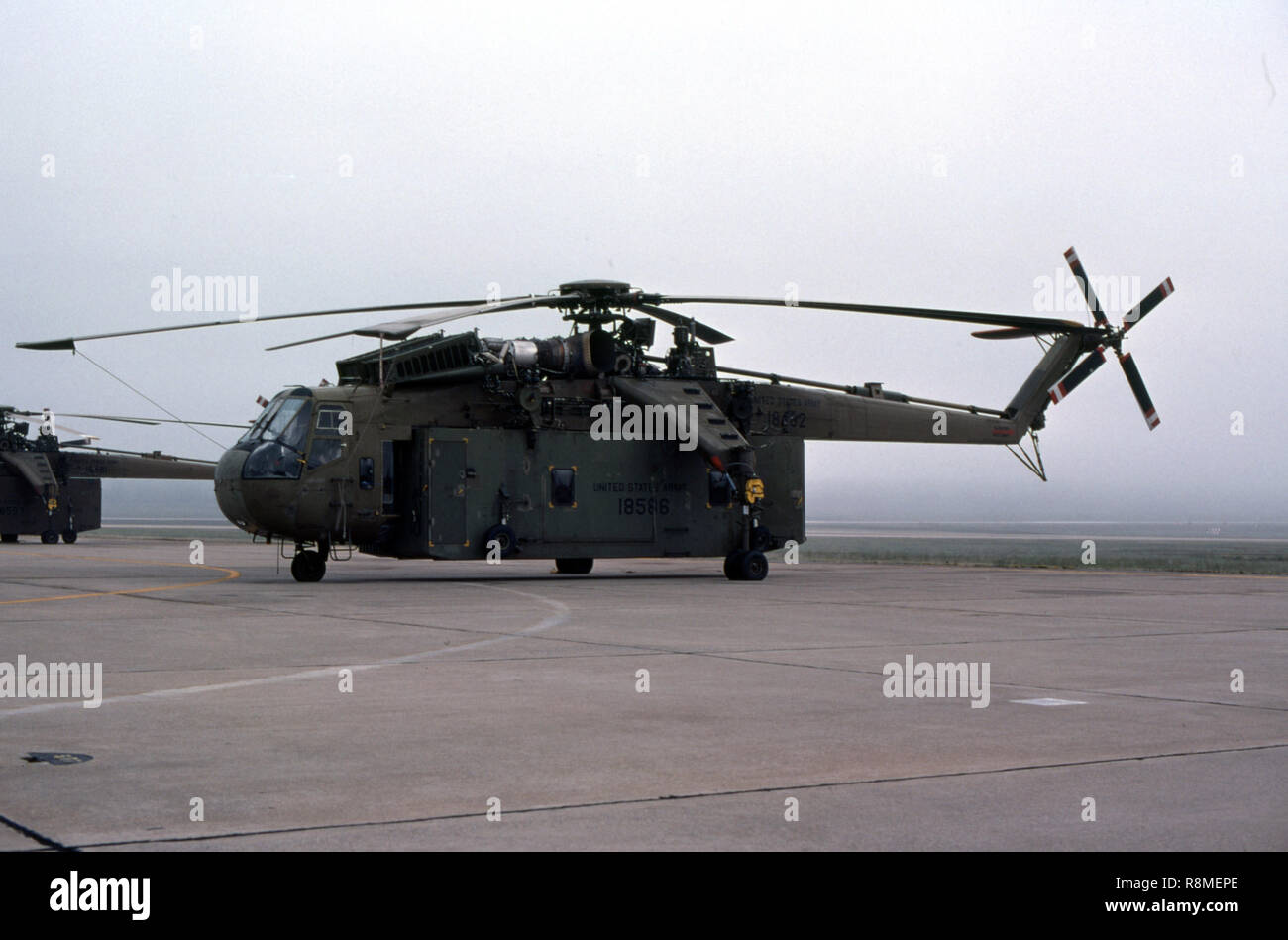 US-Armee/United States Army Sikorsky CH-54 B/S-64 Skycrane Tarhe Stockfoto