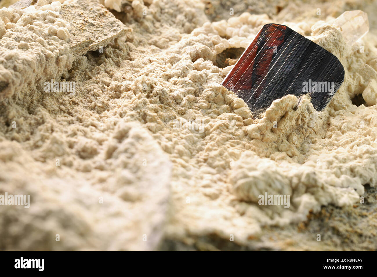 Brookit von Zard Berge, Kharan, Balutschistan eingebettet in Matrix Stockfoto
