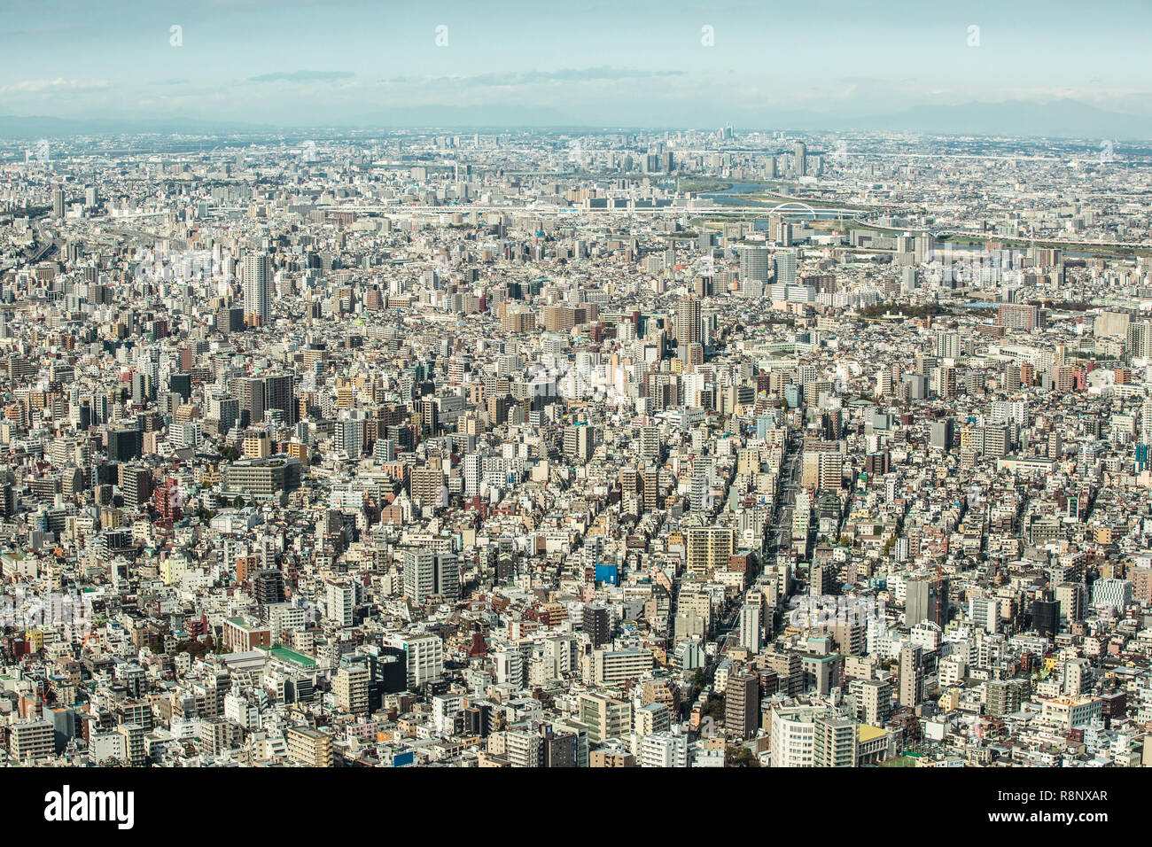 Stadtbild von Tokio Stockfoto