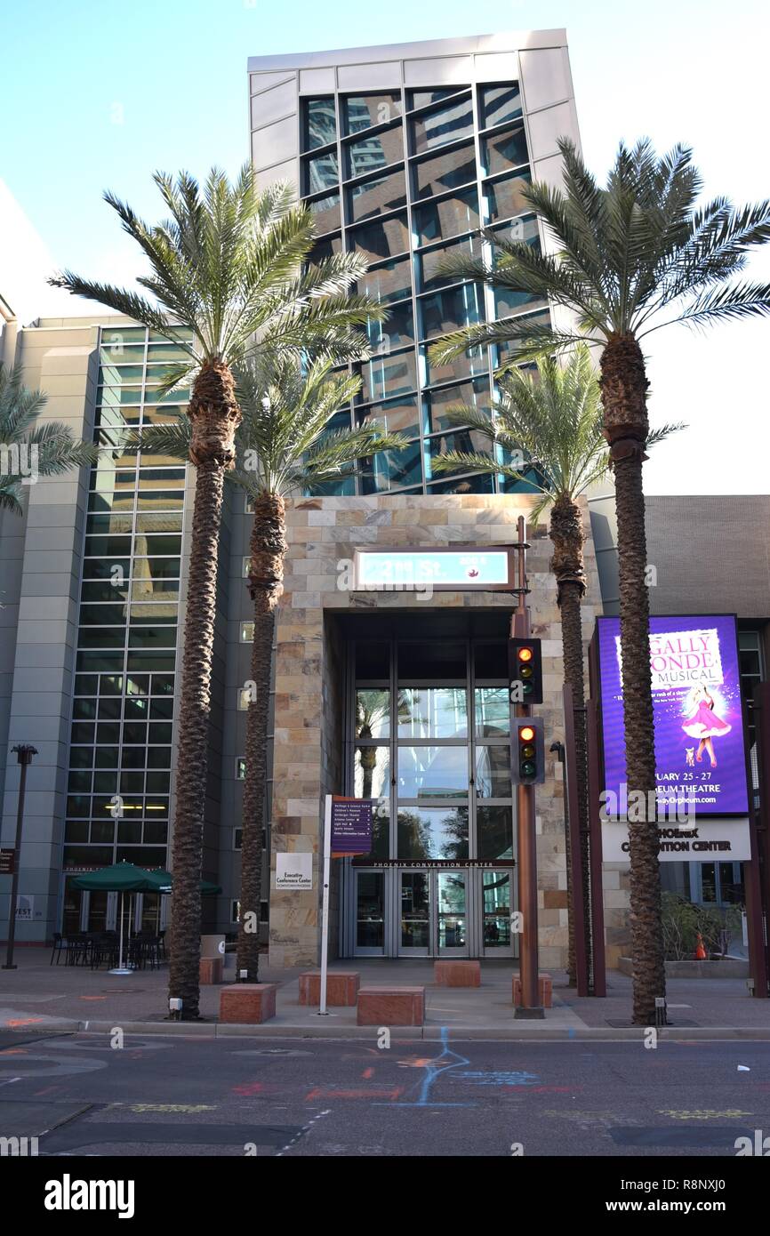 Das Phoenix Convention Center Stockfoto