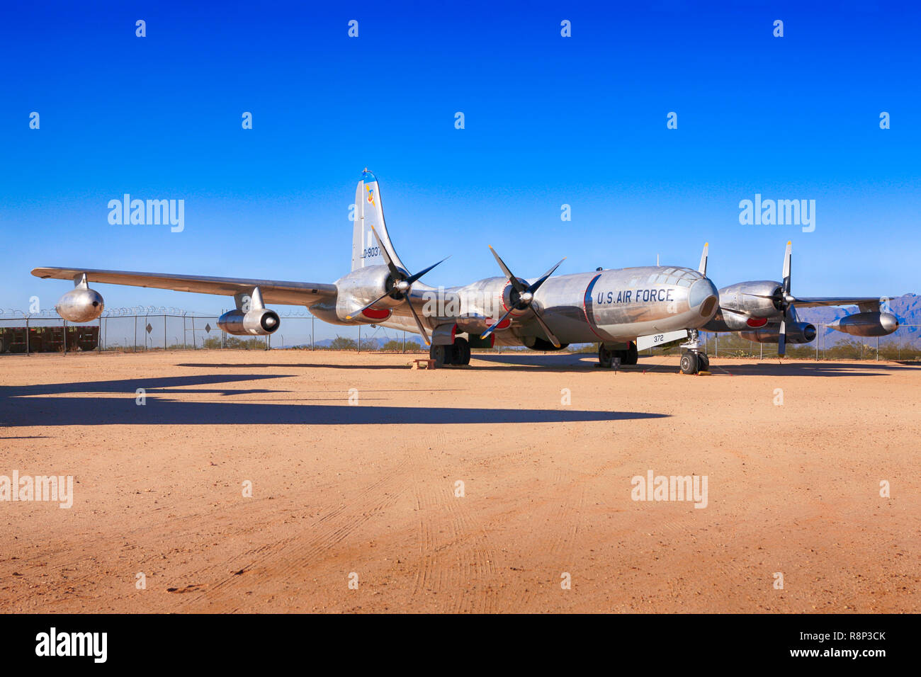 1948 Boeing B-50 Superfortress bomber Flugzeug auf Anzeige an den Pima Air & Space Museum in Tucson, AZ Stockfoto