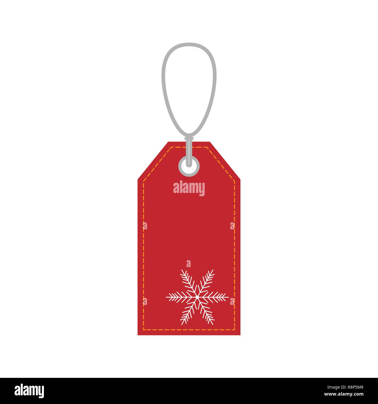 Christmasmas Sonderangebot tag Symbol. Stock Vektor