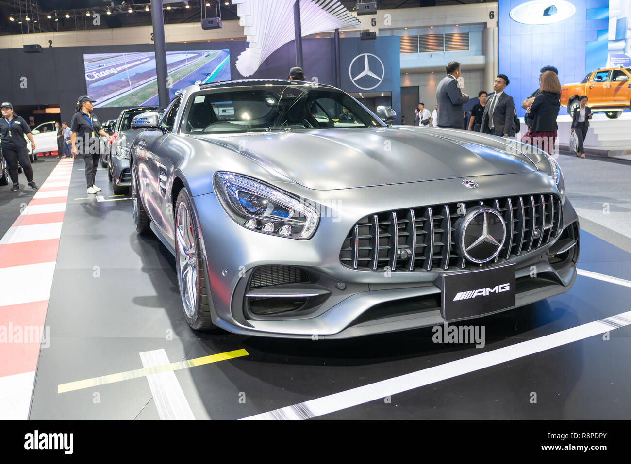 Bangkok, Thailand - 30. November 2018: Mercedes Benz geändert Auto Show in Thailand International Motor Expo 2018 (MOTOR EXPO 2018) auf Nov 30,2018 in Stockfoto