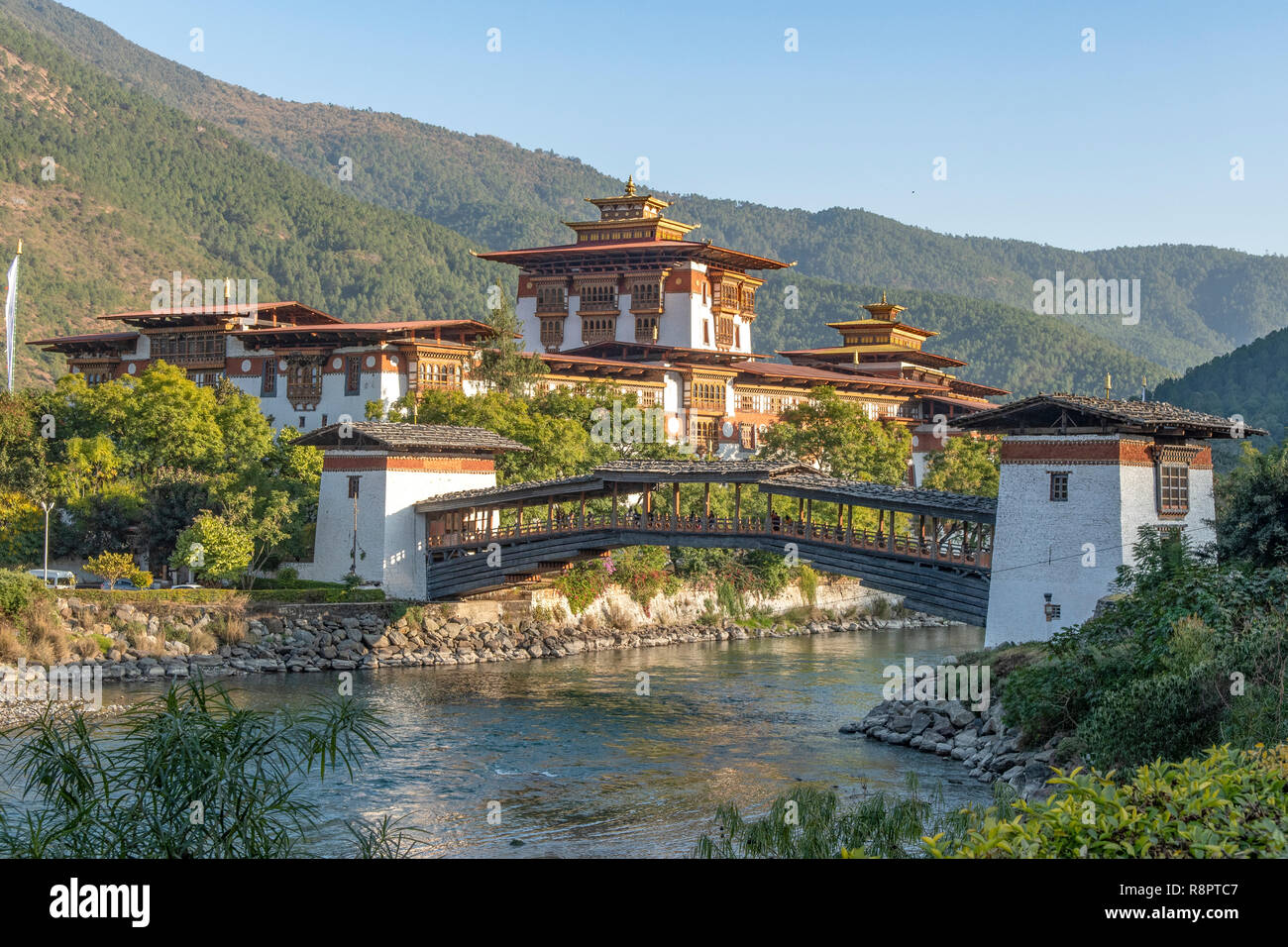 Punakha Dzong, Punakha, Bhutan Stockfoto