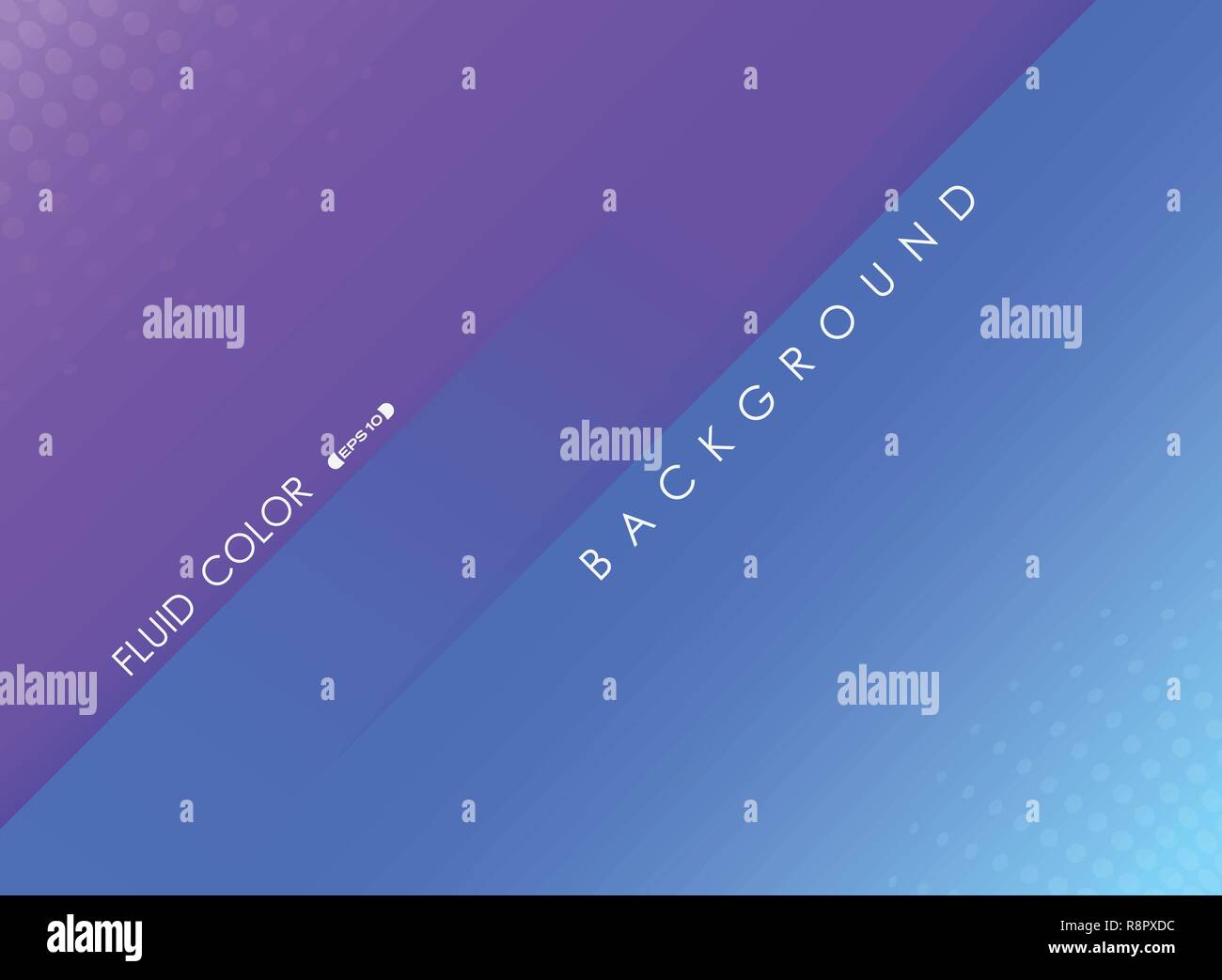 Abstrakte flüssig Farbe Hintergrund Violett und Blau, Vector EPS 10. Stock Vektor