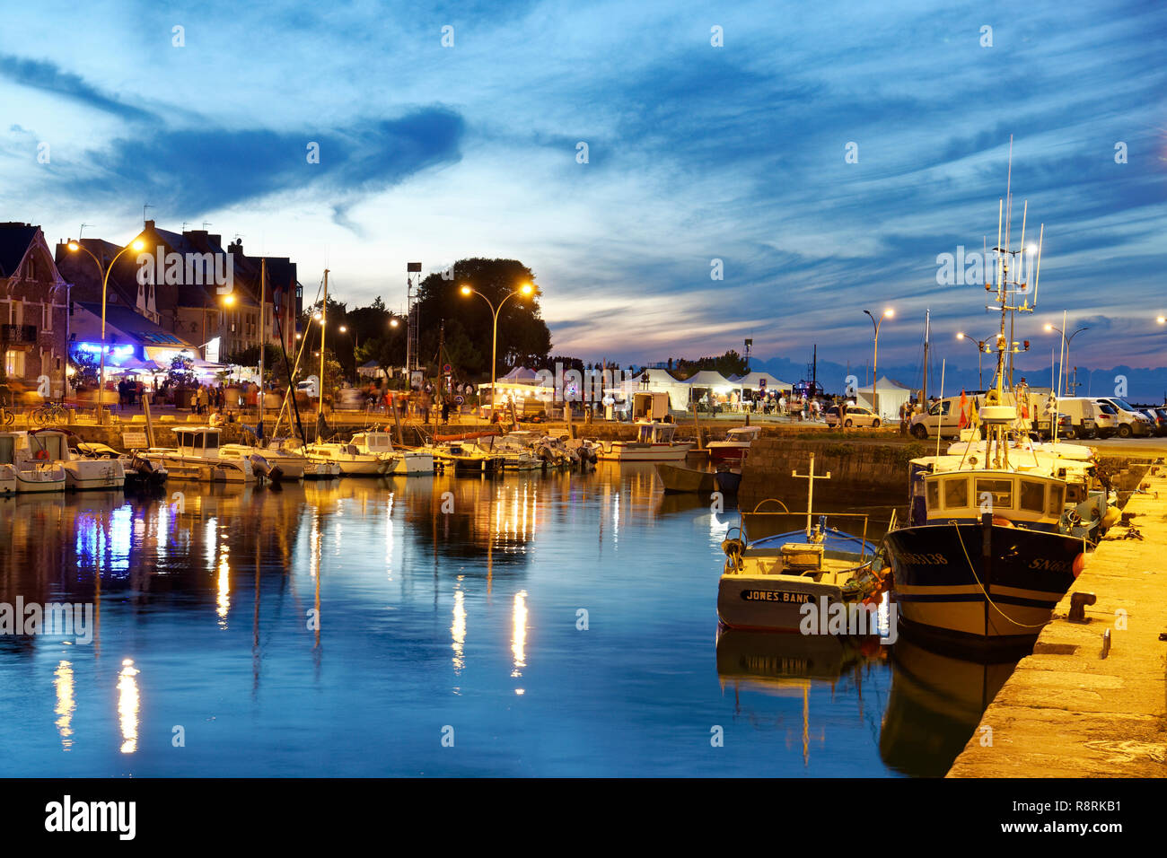 Frankreich, Loire-Atlantique, Presqu' Ile de Guerande, Le Croisic Stockfoto