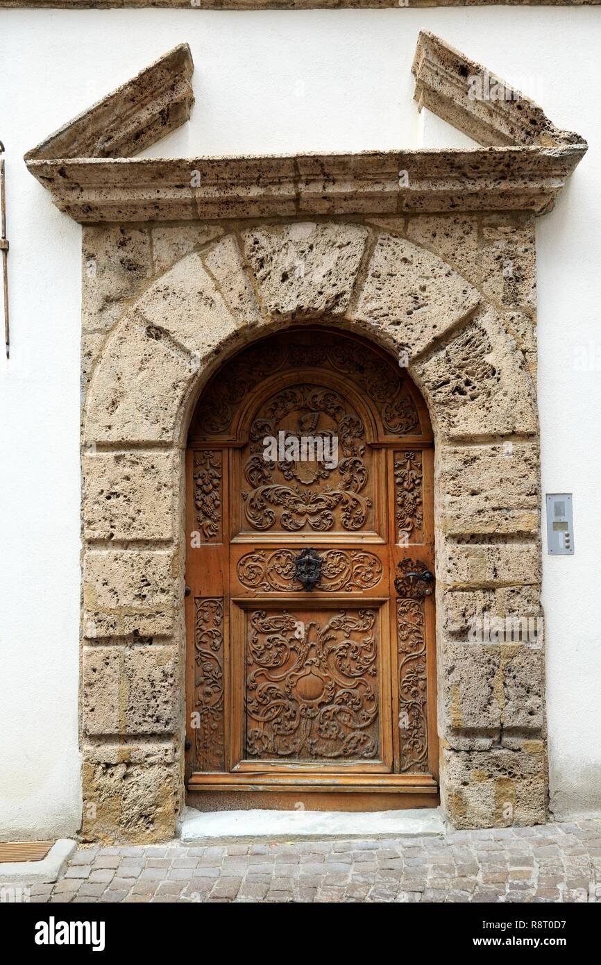 Schweiz, Kanton Wallis, Sion, Altstadt Stockfoto