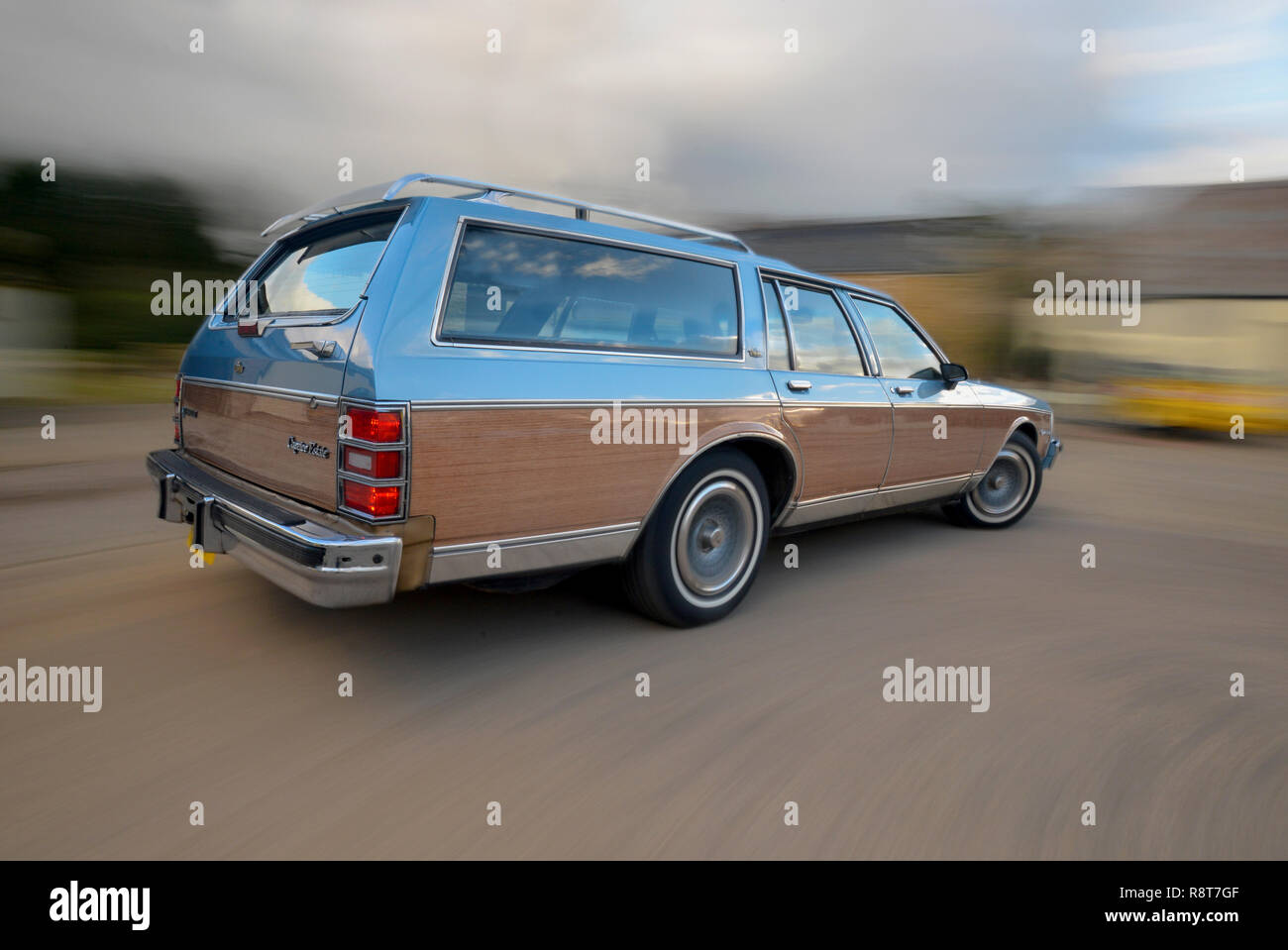 1986 Chevrolet Caprice "Woody" Kombi, Holz amerikanische Familie Immobilien  Auto getrimmt Stockfotografie - Alamy