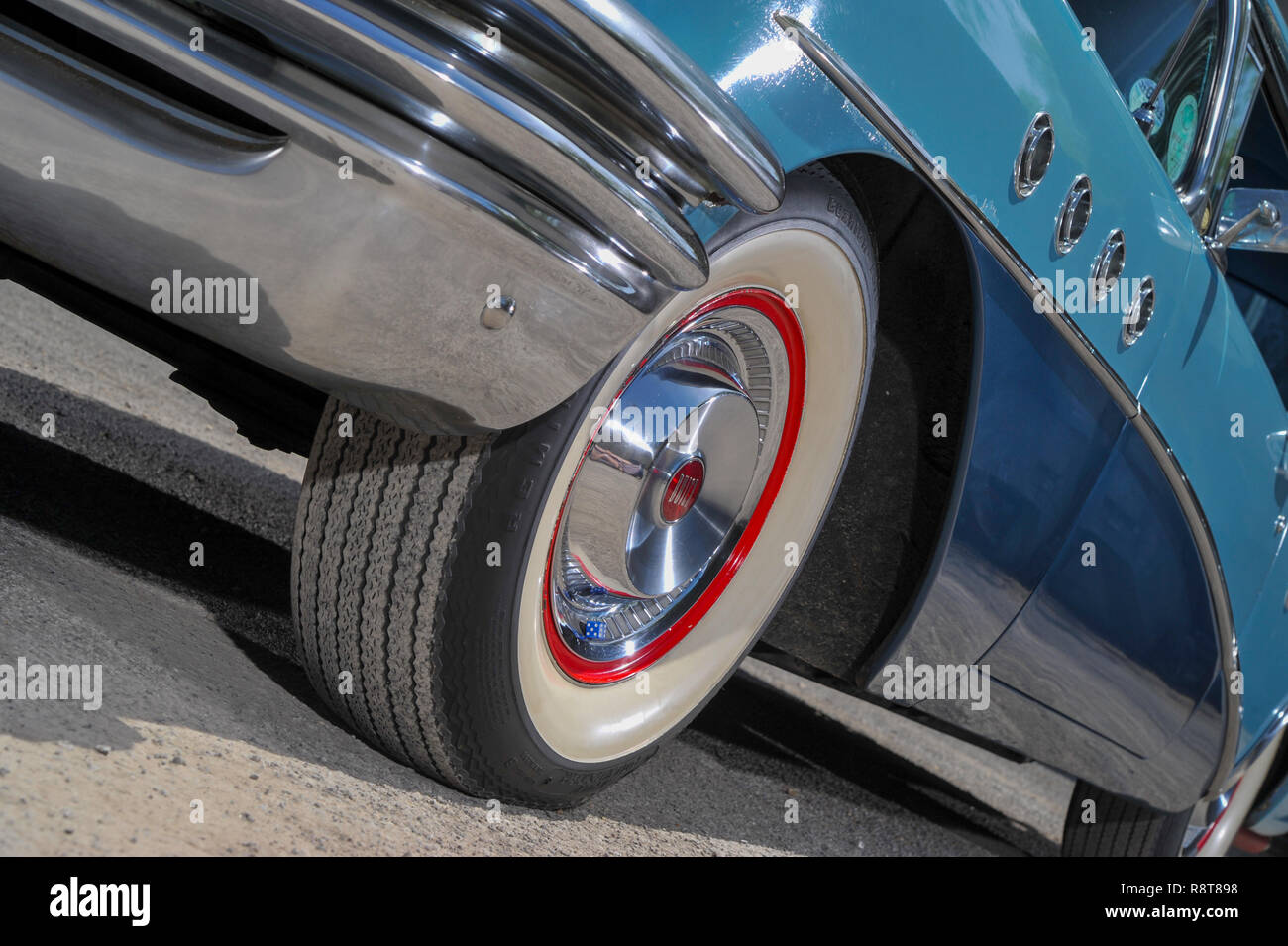 1955 Buick Century Classic American Auto Stockfoto