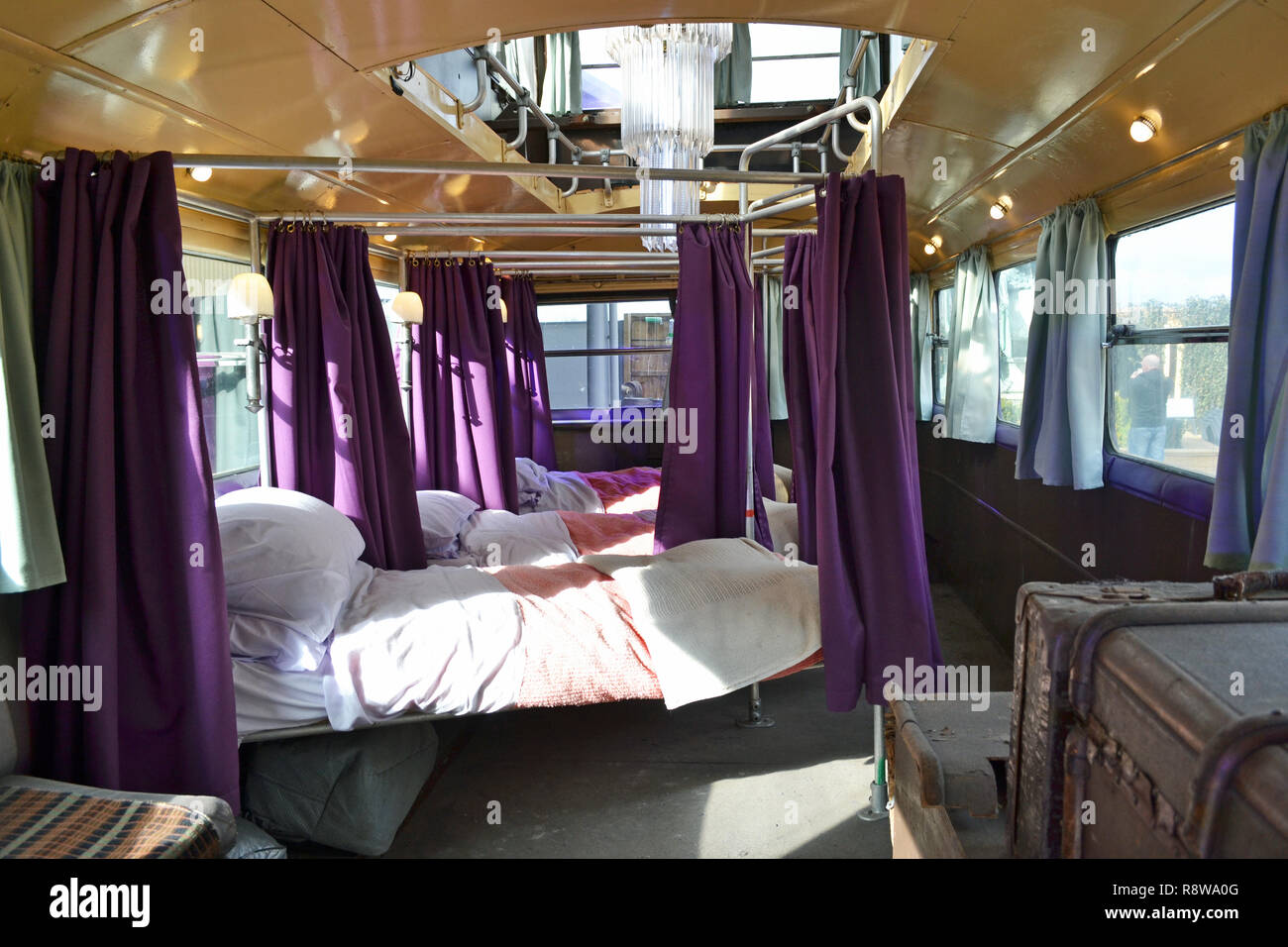 Der Knight Bus Am Harry Potter In Leavesden Studios London