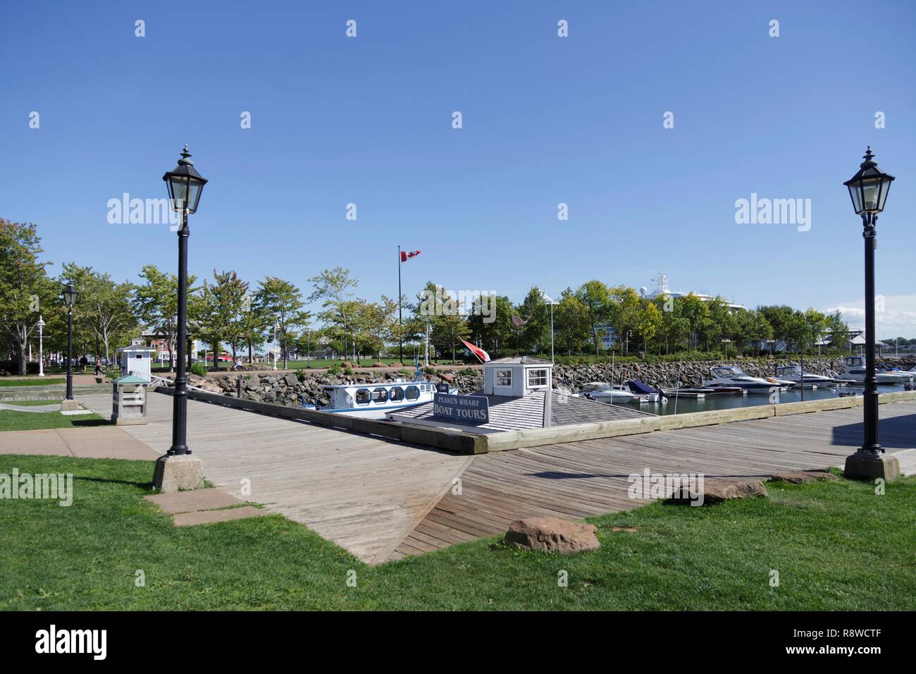 Peakes Wharf Bootstouren Stockfoto