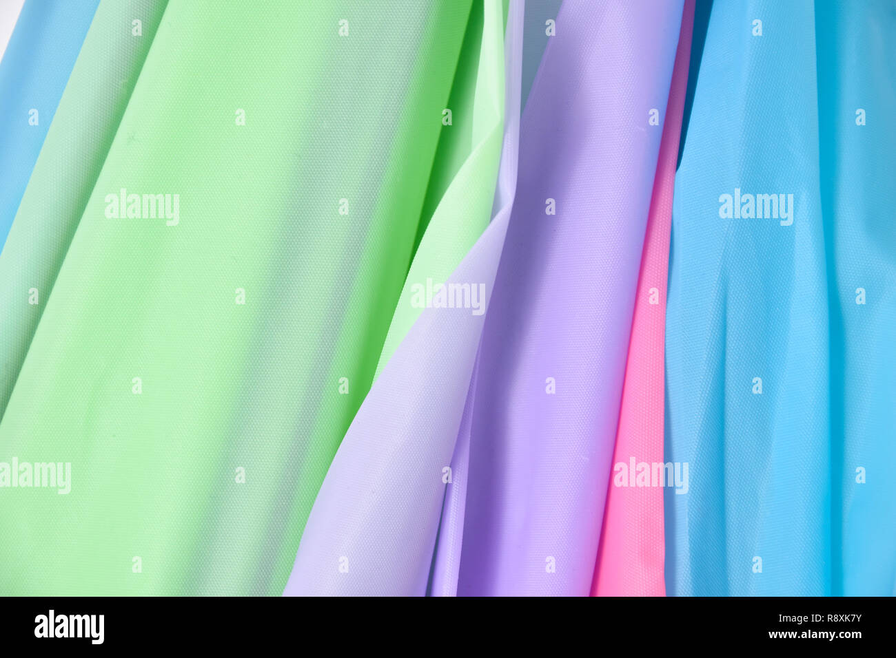 Close up Regenschirm Farbe Pastell Textur Hintergrund Stockfoto