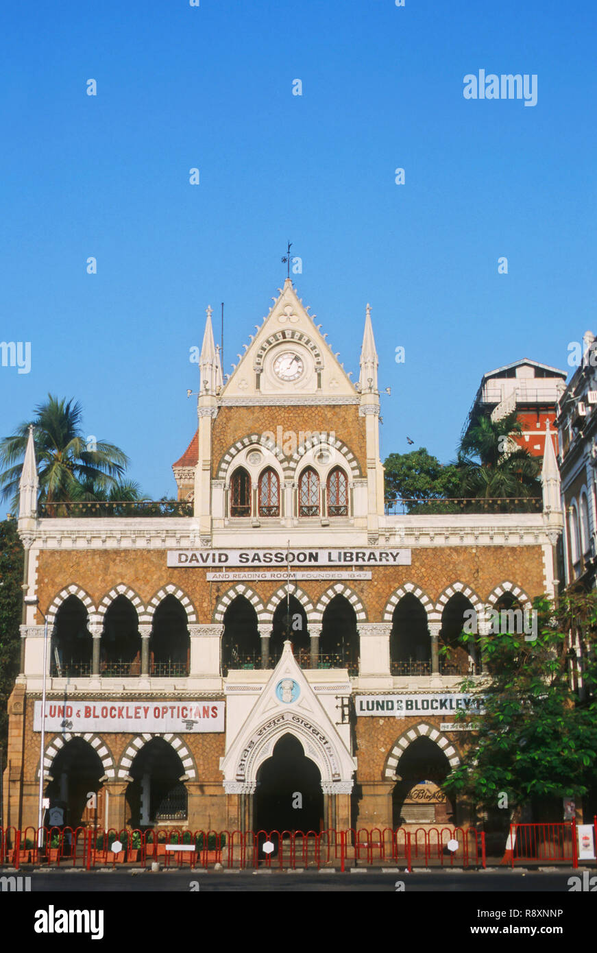 David Sassoon Bibliothek 1847, mumbai Bombay, Maharashtra, Indien Stockfoto