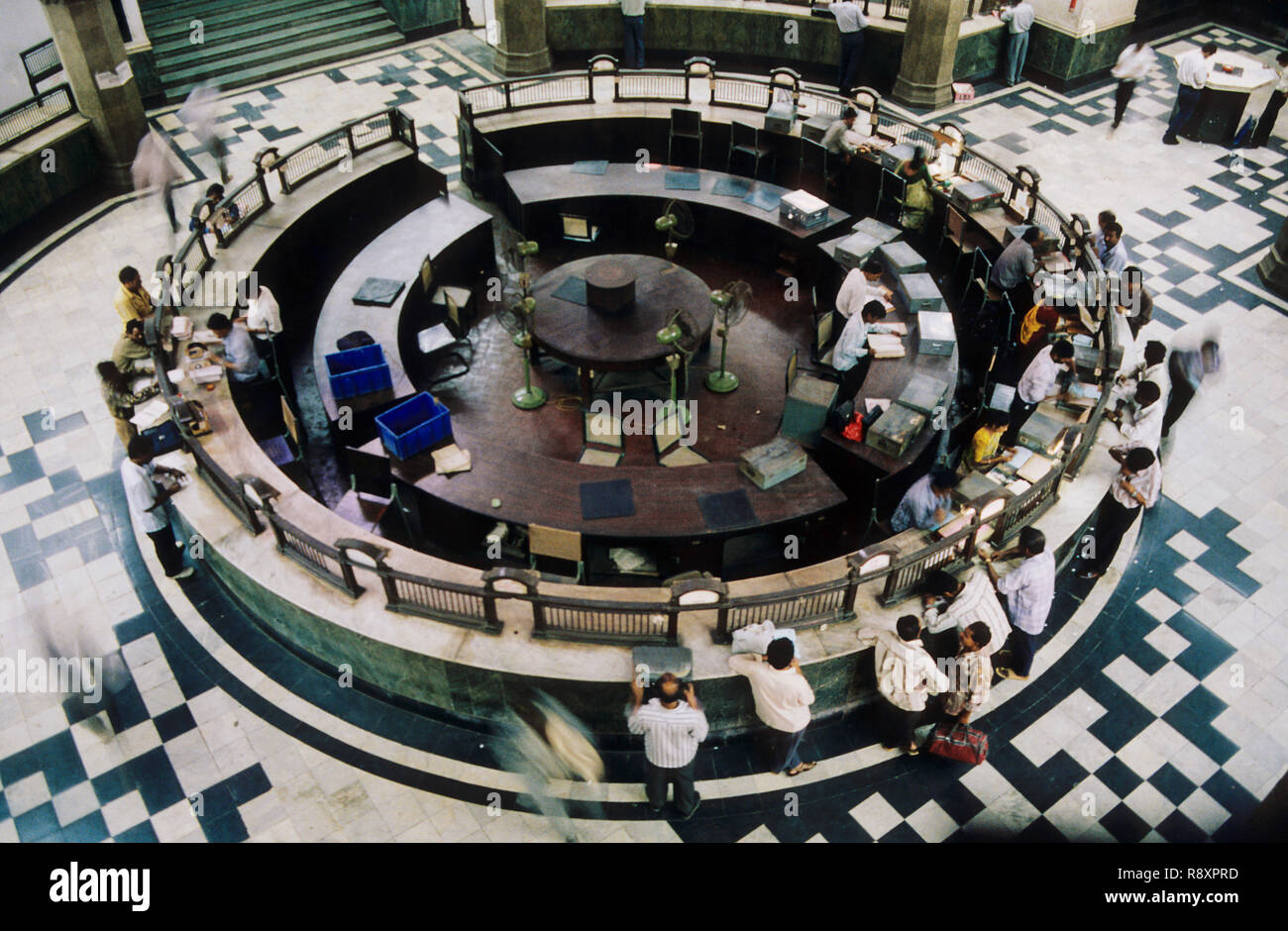 Postalische Kommunikation Stockfoto