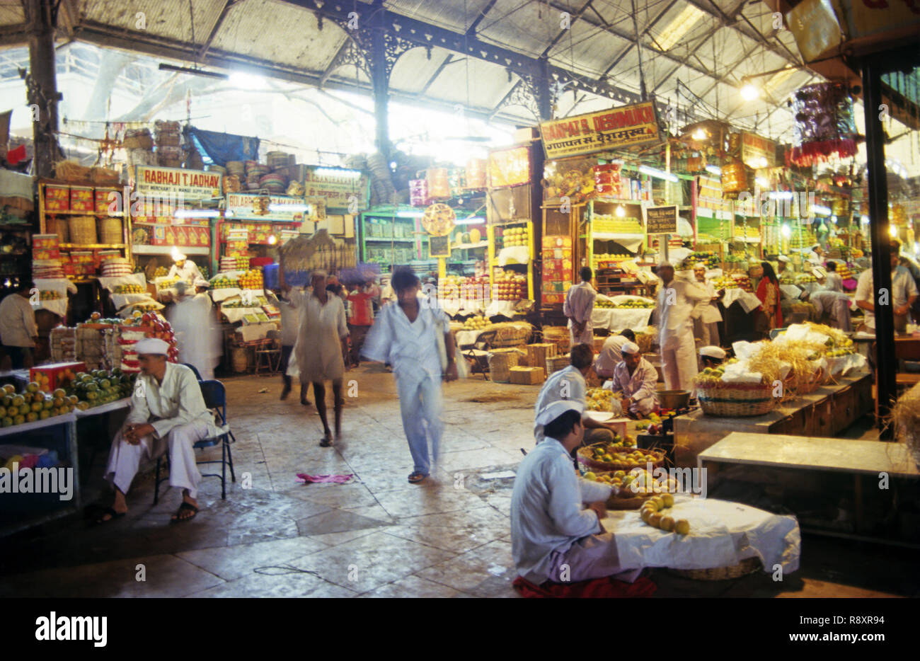 Crawford Market, Mumbai, Maharashtra, Indien Stockfoto
