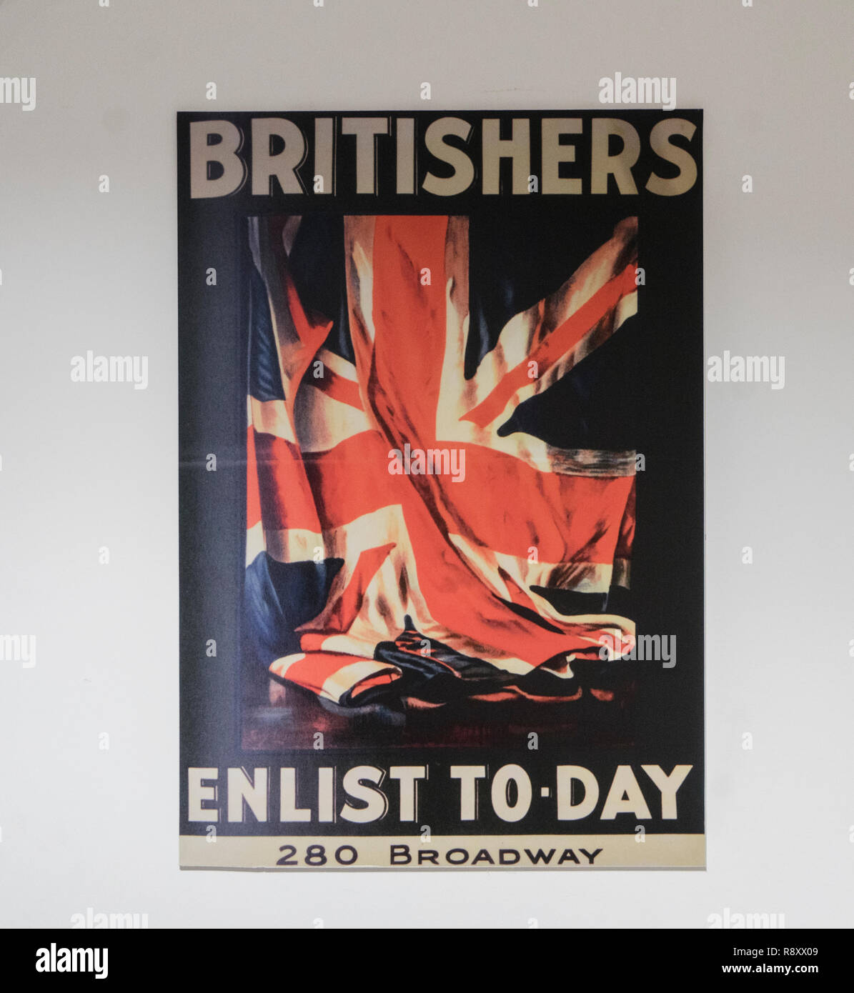 Weltkrieg 1 Propaganda Plakate Stockfoto