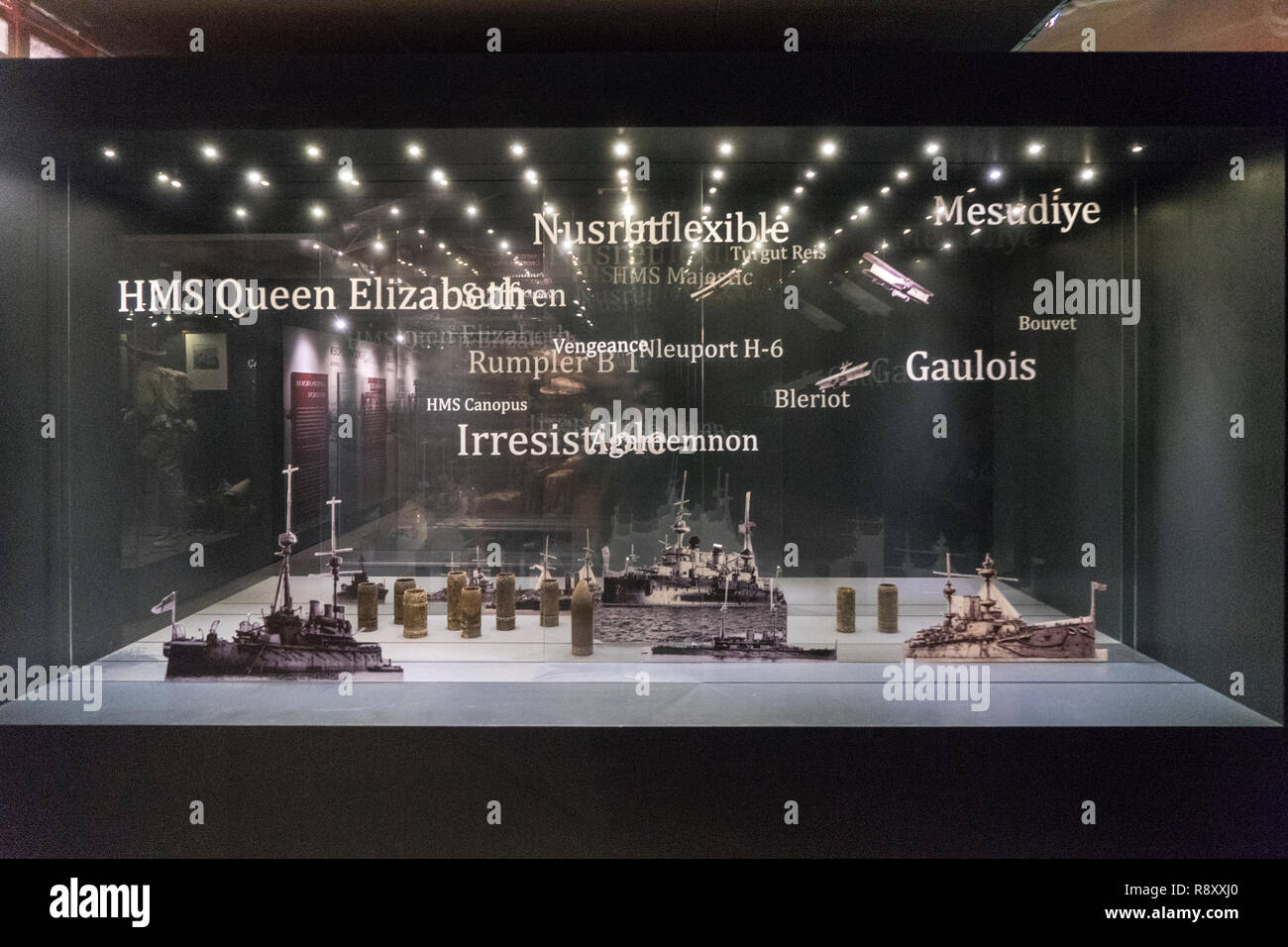 Schlacht von Gallipoli Museum Stockfoto