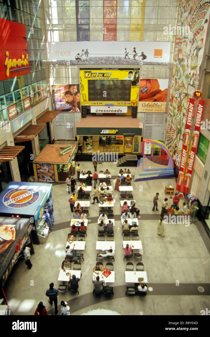 Cross Road Shopping Mall, Bombay, Mumbai, Maharashtra, Indien Stockfoto