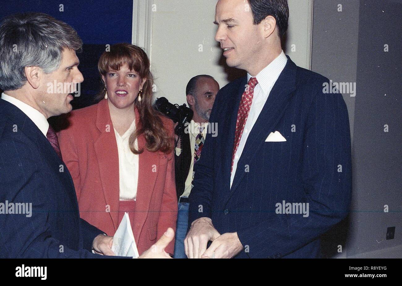 ROSKENS-END HUNGER AWARDS 1990 - Interaktionen bei Zeremonie Stockfoto