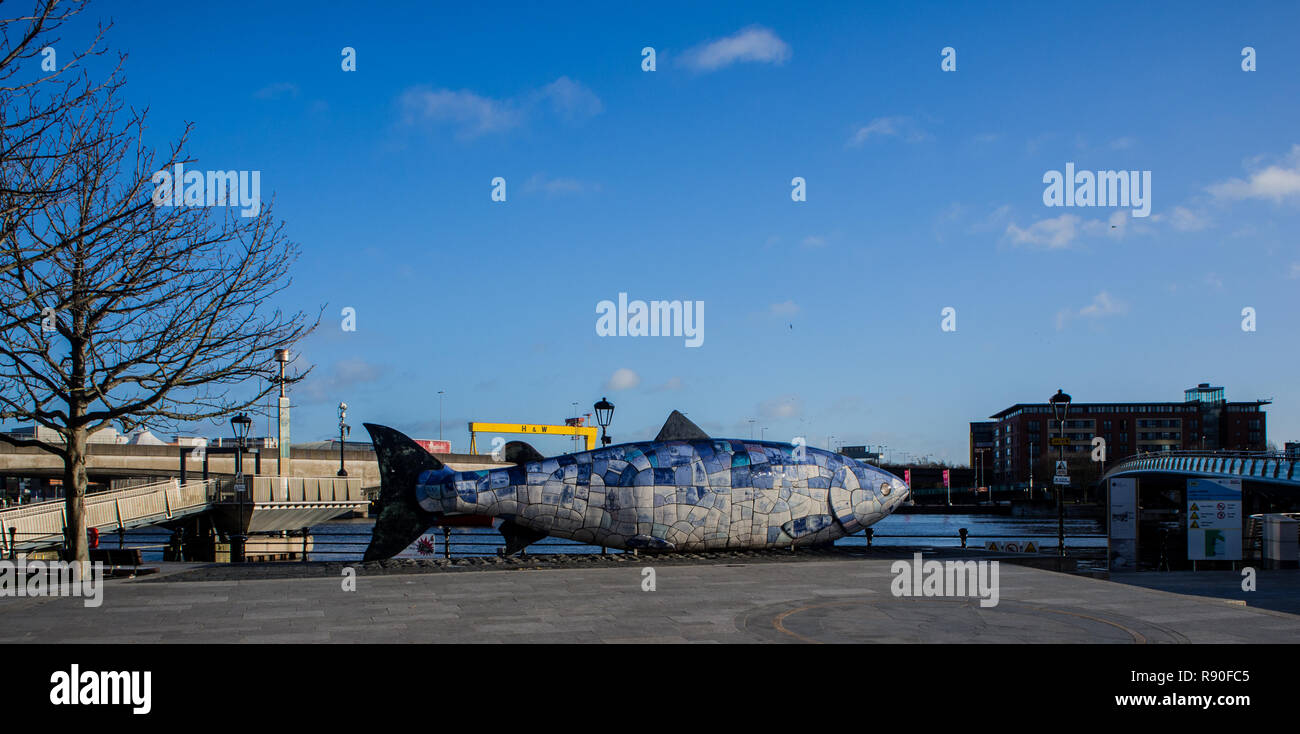 Die großen Fische, Belfast Stockfoto