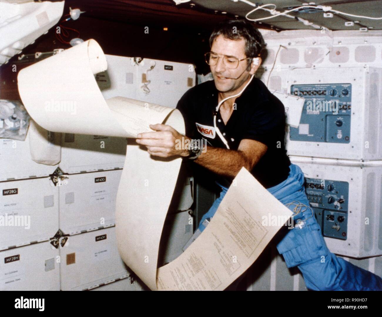 Astronauten Richard Wirklich, zweite Space Shuttle Flug, November 1981. Schöpfer: NASA. Stockfoto