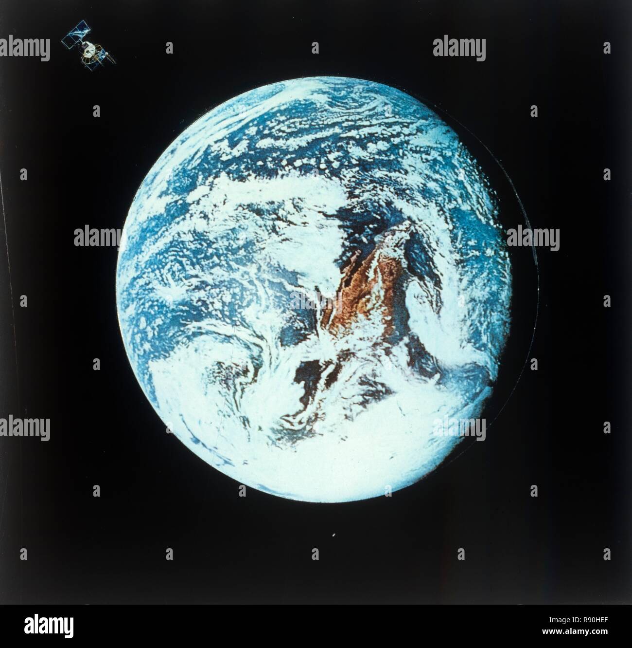 Die Erde aus dem All, c 1980. Schöpfer: NASA. Stockfoto