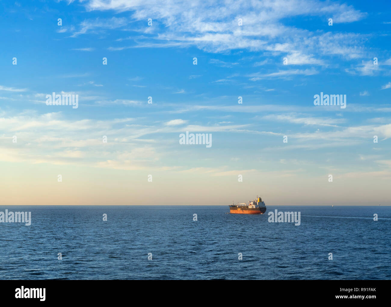 Arctic Breeze Chemie/Öl Tanker in der Nordsee, Europa Stockfoto