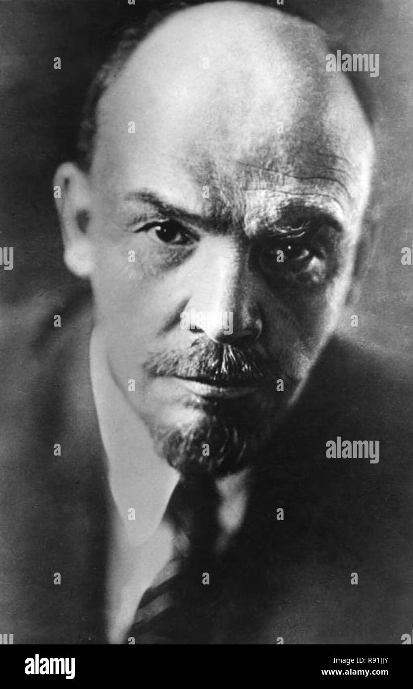Lenin, Wladimir Iljitsch Uljanov (1870-1924), Lenin Russische kommunistische Revolutionär, Politiker und politische Theoretiker. Stockfoto