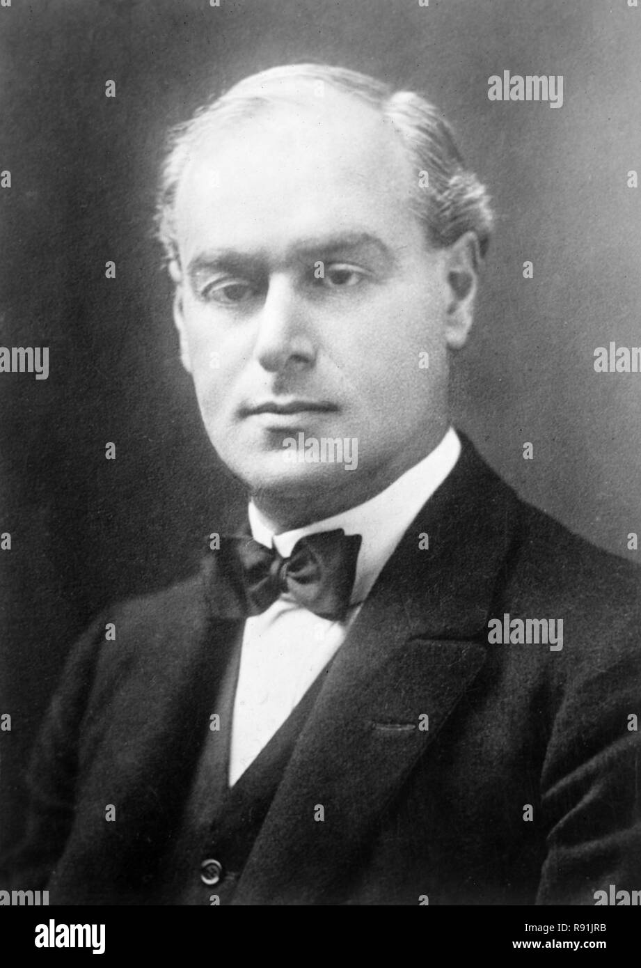Sir Cyril Arthur Pearson, 1st Baronet (1866-1921) Britische Zeitung Magnaten und Herausgeber, am besten für die Gründung der Tageszeitung Express, auch Gründer von St. Dunstans Schule für Blinde Soldaten bekannt Stockfoto