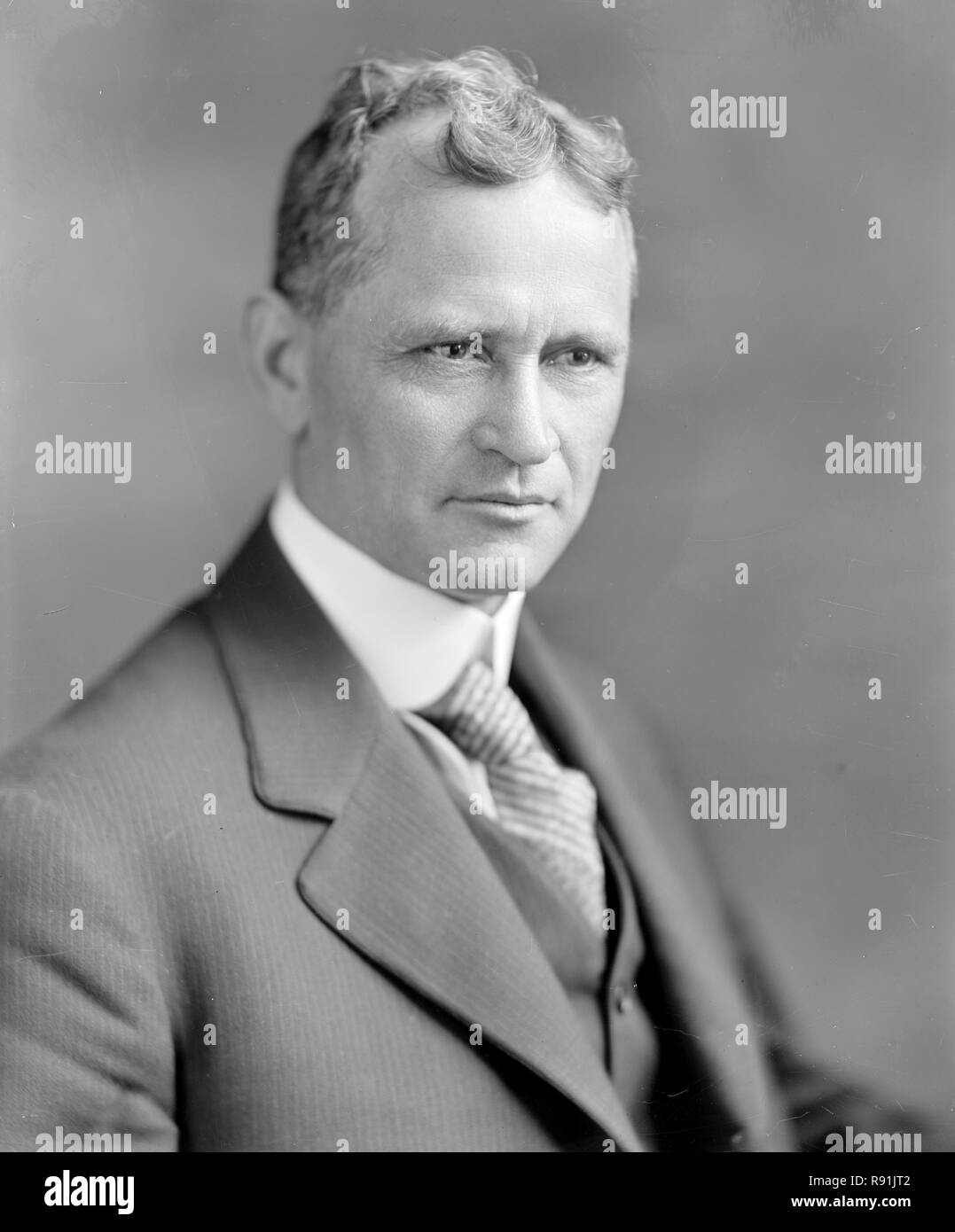 Alfred William Lawson (1869-1954) professioneller Baseballspieler, Manager und Liga Förderer und Pionier in der US-amerikanischen Luftfahrtindustrie Stockfoto