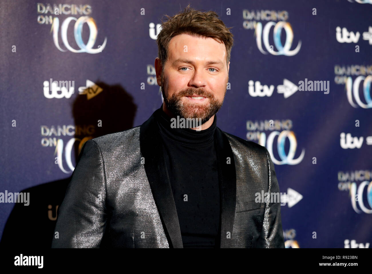 Brian McFadden an der Pressevorstellung für die kommende Serie von Dancing On Ice am Natural History Museum, Kensington, London. Bild Datum: Dienstag, 18. Dezember 2018. Foto: David Parry/PA-Kabel Stockfoto